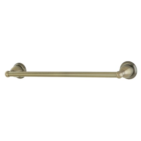 Kingston Brass Heritage 18" Towel Bar, Antique Brass BA1752AB